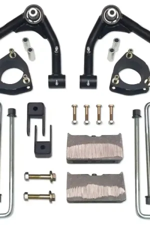 Tuff Country 07-18 Silverado 1500 2wd 4in Uni-Ball Lift Kit (w/1 Pc OE Cast Stl Up Arm SX8000) Premium
