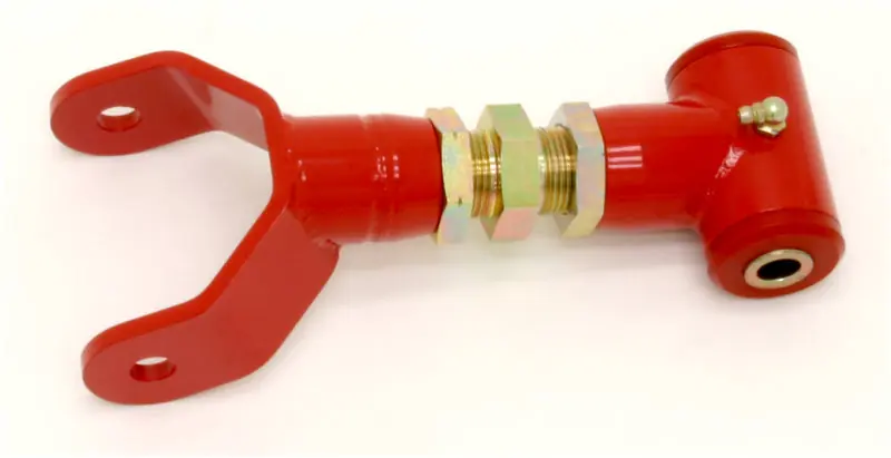 Deal BMR 05-10 S197 Mustang Upper Control Arm On-Car Adj. (Polyurethane) - Red