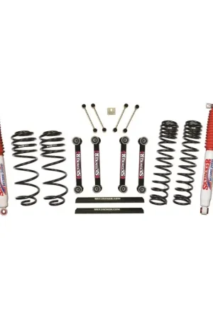 Limited Offer Skyjacker 03-06 Jeep TJ 4in D-Rate Long Travel Kit w/ OE FR/RR Lower Links/Hydro 7000 Shocks