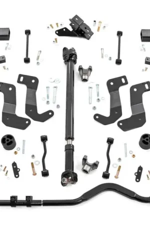 3.5 Inch Jeep Suspension Lift Kit Preminum N3 Shocks Stage 2 Coils & Control Arm Drop 18-20 Wrangler JL Unlimited Rubicon Rough Country Popular