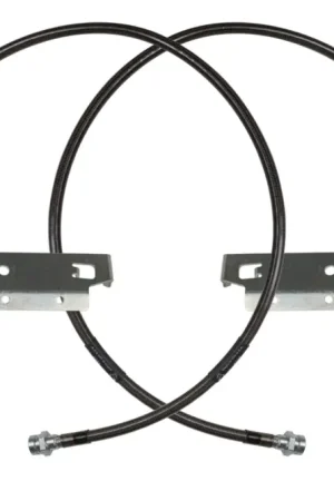 Carli 17-23 Ford F250/350 SD Hardware Braided Brake Lines Leveling Front Only Fast Shipping