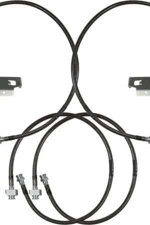 Final Sale Carli 2023+ Ford F250/350 4x4 Ss Extended Brake Lines - 5.5in Lift