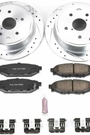 Power Stop 15-19 Subaru WRX Rear Z23 Evolution Sport Brake Kit In Demand