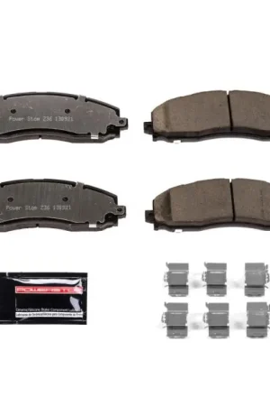 Power Stop 13-19 Ford F-250 Super Duty Rear Z36 Truck & Tow Brake Pads w/Hardware Top Pick