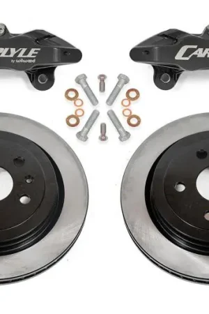 Free Delivery BMR 97-04 Chevrolet Corvette C5 / 05-13 C6 Brake Kit For 15in Conversion Solid Rotors Black Calipers