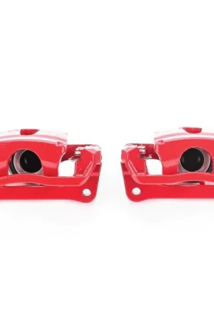 Power Stop 12-17 Ford F-150 Rear Red Calipers w/Brackets - Pair Hot Deal