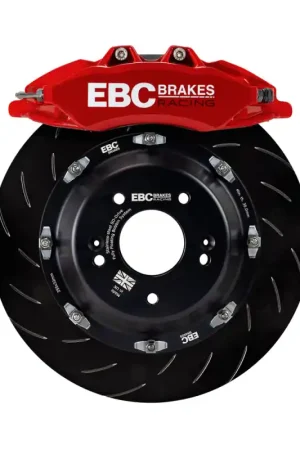 EBC Racing 92-05 BMW 3-Series E36/E46 Red Apollo-6 Calipers 355mm Rotors Front Big Brake Kit Premium