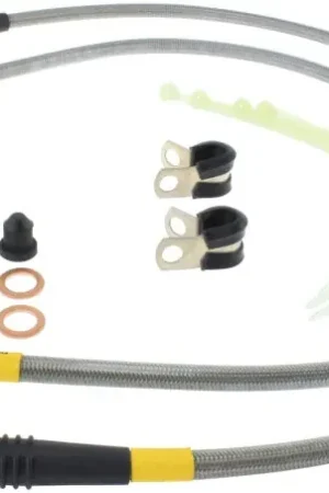 Direct From Factory StopTech 02-05 Avalanche / 99-05 Silverado 1500 2WD/4WD Stainless Steel Front Brake Lines