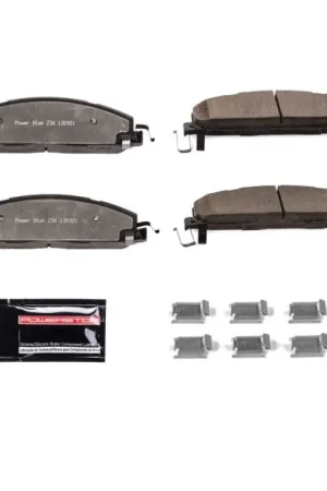 Power Stop 09-10 Dodge Ram 2500 Rear Z36 Truck & Tow Brake Pads w/Hardware Fan Favorite