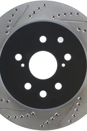 Low Price StopTech Slotted & Drilled Sport Brake Rotor Right Rear 13-14 Lexus GS300/350/400/430