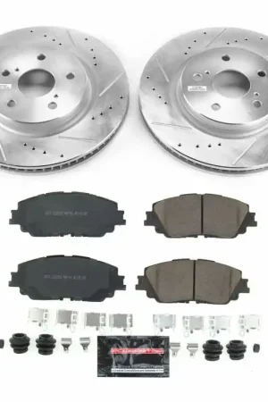 Time-Limited Power Stop 2019 Toyota Avalon Front Z23 Evolution Sport Brake Kit