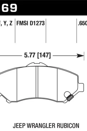 Hawk LTS Street Brake Pads Exclusive