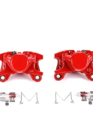 Certified Power Stop 01-05 Lexus IS300 Rear Red Calipers w/o Brackets - Pair