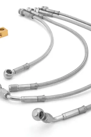 Factory Price Rugged Ridge Brake Hose Kit Braided Stainless 07-18 Jeep Wrangler