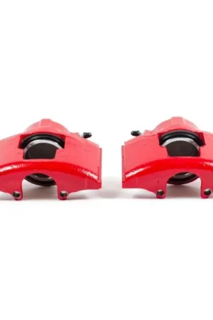 Get Yours Power Stop 90-00 Chevrolet C3500 Front Red Calipers w/o Brackets - Pair