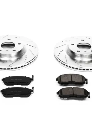 Direct From Manufacturer Power Stop 03-05 Infiniti G35 Front Z23 Evolution Sport Brake Kit