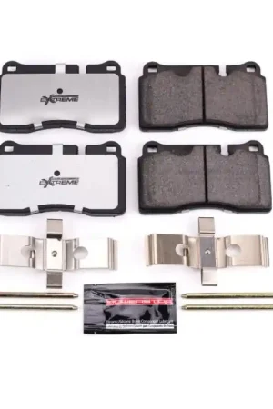 Power Stop 07-12 Volkswagen Touareg Front or Rear Z26 Extreme Street Brake Pads w/Hardware Authentic