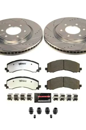 Power Stop 2022 Lincoln Navigator Front Z36 Truck & Tow Brake Kit Crafted