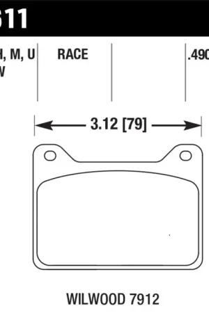 Hawk Willwood 7912 DTC-60 Race Brake Pads Must Have