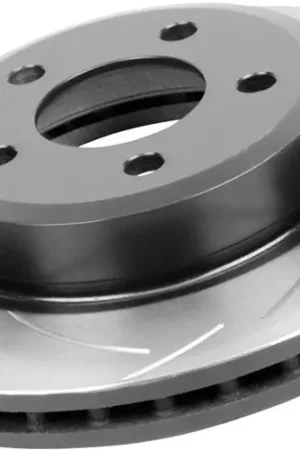 DBA 02-09 Subaru WRX / 02-07 STi 10 Stud Hole Rear Slotted Street Series Rotor Handmade