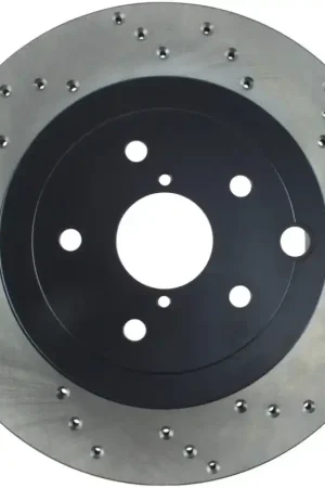 StopTech Drilled Sport Brake Rotor Same Day Shipping