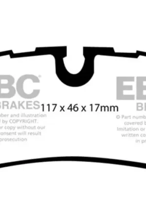EBC 05-10 Land Rover LR3 4.4 Extra Duty Rear Brake Pads While Supplies Last