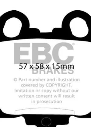 EBC 98-05 Lexus GS300 3.0 Redstuff Rear Brake Pads Affordable