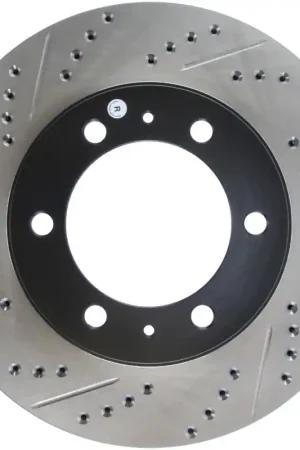StopTech 07-08 Toyota FJ Cruiser / 05-08 Tacoma (6 lug) / 03-08 4 Runner (319mm disc) SportStop Slo Price Cut