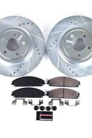 Power Stop 05-19 Chrysler 300 Front Z23 Evolution Sport Brake Kit Flash Sale