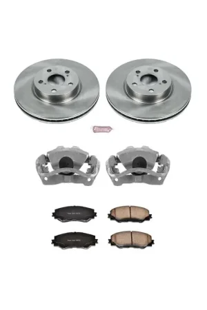 Power Stop 09-10 Pontiac Vibe Front Autospecialty Brake Kit w/Calipers Discount