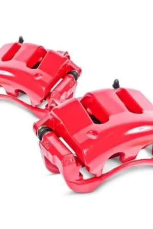 Best Choice Power Stop 14-19 Chevrolet Corvette Front Red Caliper - Pair