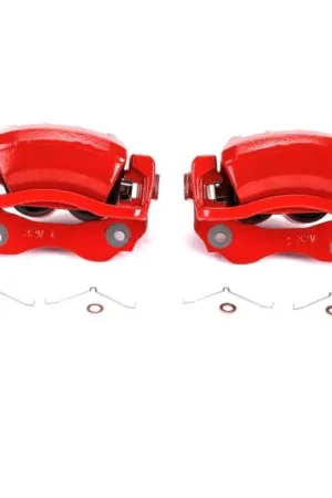Top Rated Power Stop 01-05 Lexus IS300 Front Red Calipers w/Brackets - Pair