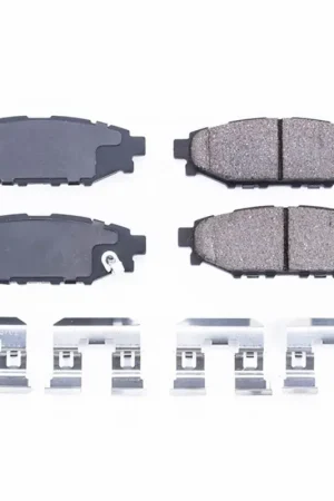 One Day Deal Power Stop 13-16 Subaru BRZ Rear Z17 Evolution Ceramic Brake Pads w/Hardware