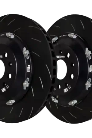 EBC Racing 2020+ Chevrolet Corvette Stingray 6.2L (w/Z51 Perf Package) 2 Piece SG Racing Rear Rotors Premium