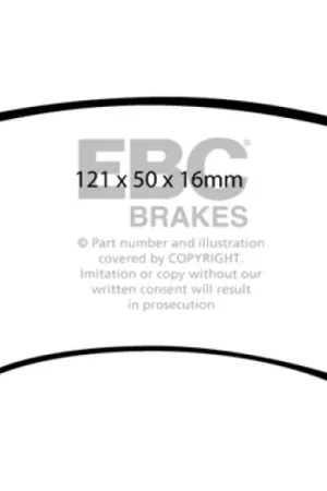 EBC 89-94 Nissan Skyline (R32) 1.8 Greenstuff Front Brake Pads Flash Sale