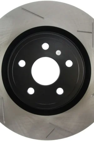 StopTech 12-18 Jeep Grand Cherokee SRT8 (380mm Front Disc) Front Left Slotted Sport Brake Rotor Original