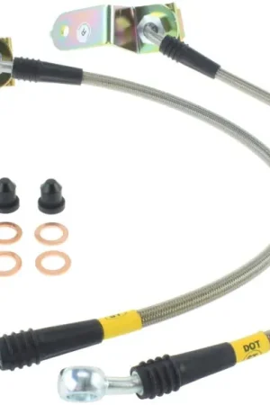 StopTech 05 Chrysler 300C 5.7L V8 w/ Vented Rear Disc Stainless Steel Rear Brake Lines Seasonal Sale