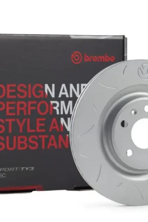 Crafted Brembo 00-13 Mitsubishi Evo VIII/00-13 Evo IX Rear TY3 Sport Disc Rotor - 300X22