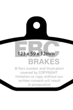 Latest EBC 08+ Lotus 2-Eleven 1.8 Supercharged Yellowstuff Rear Brake Pads