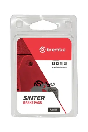 Don’t Miss Out Brembo OE 10-14 Cobra CX Big Wheel 50cc Sinter Brake Pad - Front