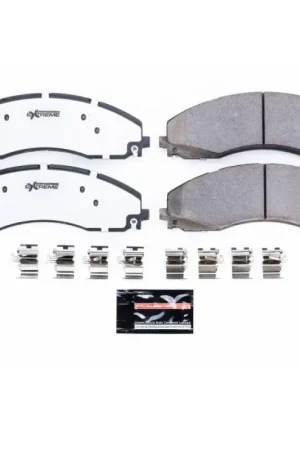Power Stop 17-19 Ford F-450 Super Duty Front Z36 Truck & Tow Brake Pads w/Hardware Weekend Sale