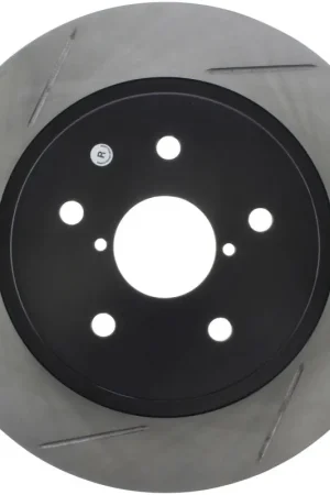 StopTech 16-17 Subaru WRX w/EyeSight Technology Sport Slotted Rear Right Rotor Low Price