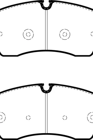EBC 2018+ Jaguar E-Pace 2.0L Turbo (246) Greenstuff Front Brake Pads Special Offer