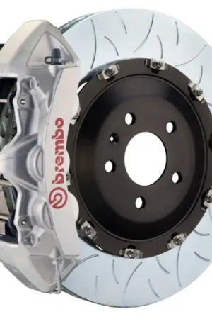 Latest Brembo 16-21 Land Cruiser (J200) Front GT BBK 6 Piston Cast 405x34 2pc Rotor Slotted Type3-Silver