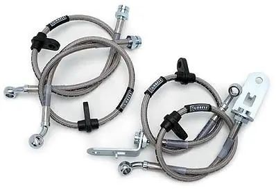 Today Only Russell Performance 07-08 Jeep Wrangler JK Stock Height to 1in Lift Brake Line Kit
