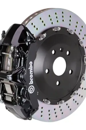 New Arrival Brembo 18+ SQ5 (FY) Front GT BBK 6 Piston Cast 405x34 2pc Rotor Drilled-Black