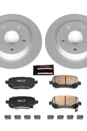 Affordable Power Stop 08-12 Chrysler Town & Country Rear Z17 Evolution Geomet Coated Brake Kit