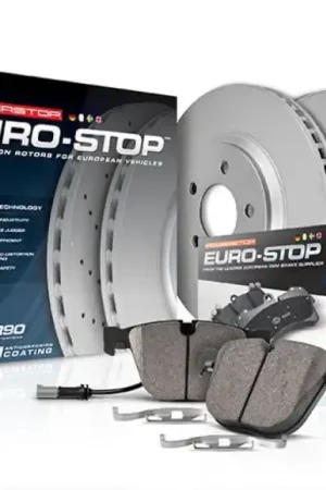 Money Back Guarantee Power Stop 11-16 Mini Cooper Countryman Front Euro-Stop Brake Kit