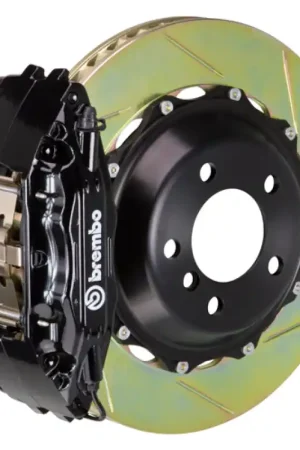 Shop Now Brembo 89-94 Carrera/90-94 Carrera Fr GT BBK 4 Pist Cast 2pc 355x32 2pc Rotor Slotted Type1-Black