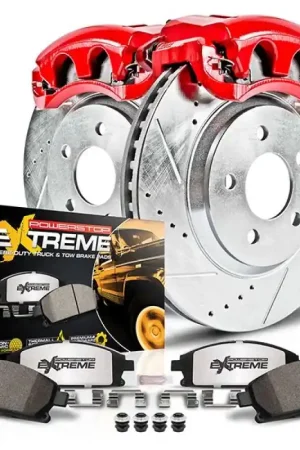 Seasonal Sale Power Stop 15-18 Jeep Renegade Front Z36 Truck & Tow Kit w/Calipers